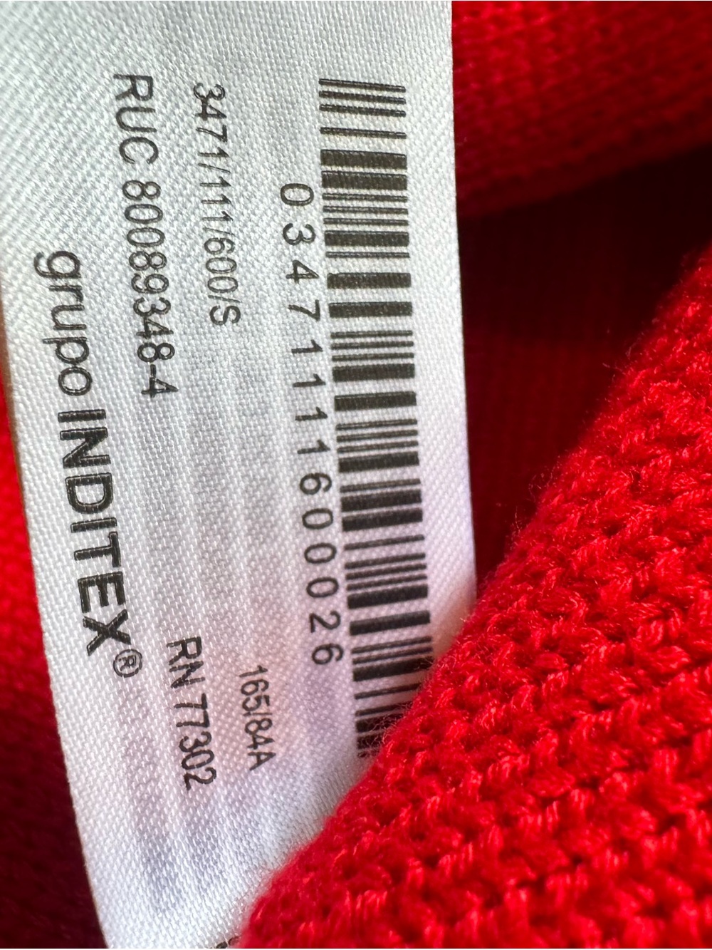 Zara Red Button-Front Blazer Jacket - Picture 10 of 10